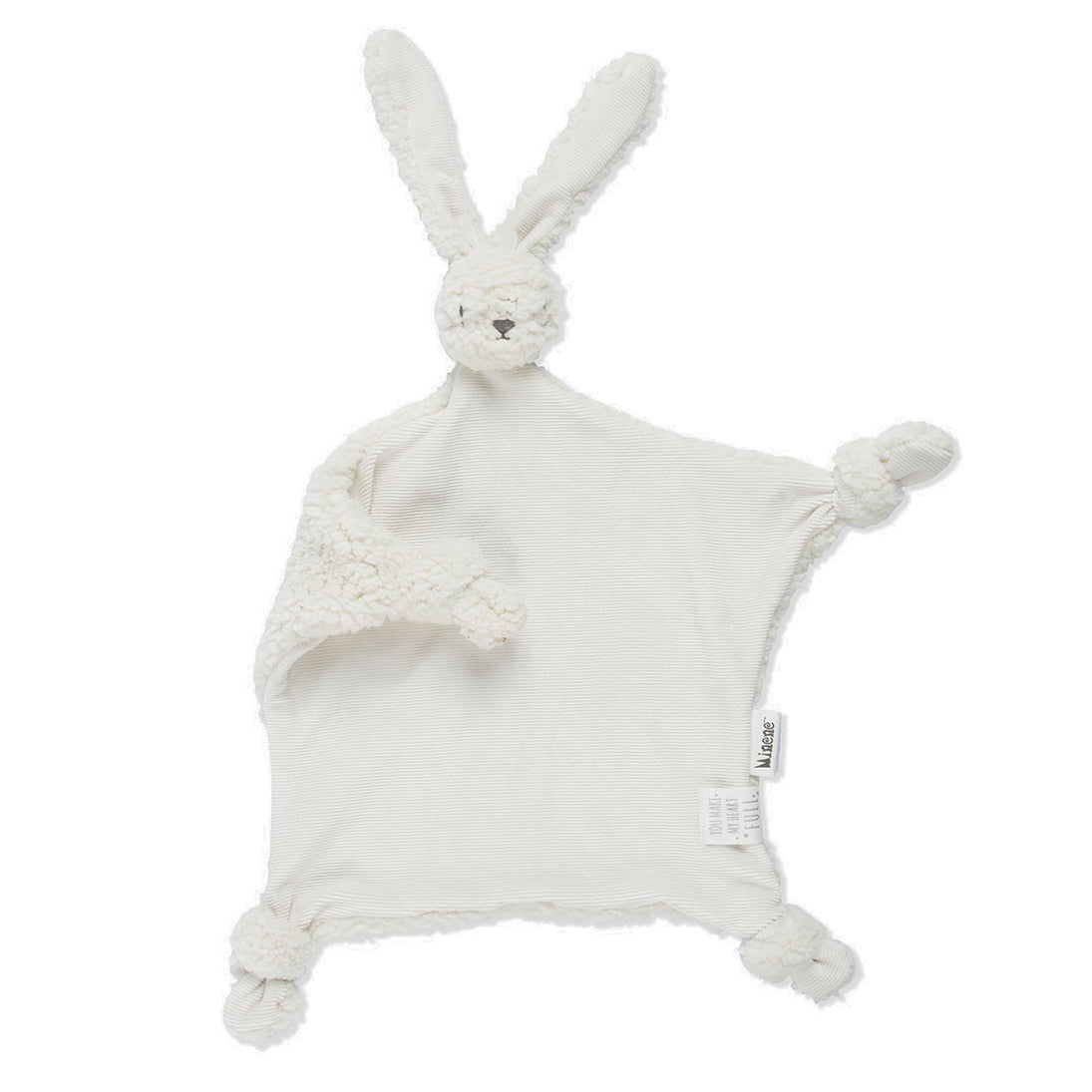 Blankie conejo corderoy crema