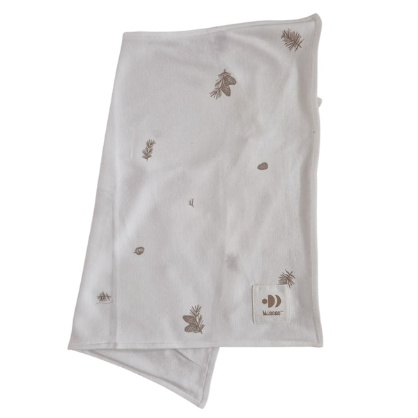 Funda cojin 40 x 50 cms. crema estampado