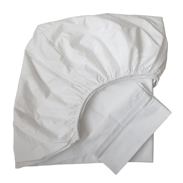 Pack bajera elasticada y funda almohada colecho o moisés